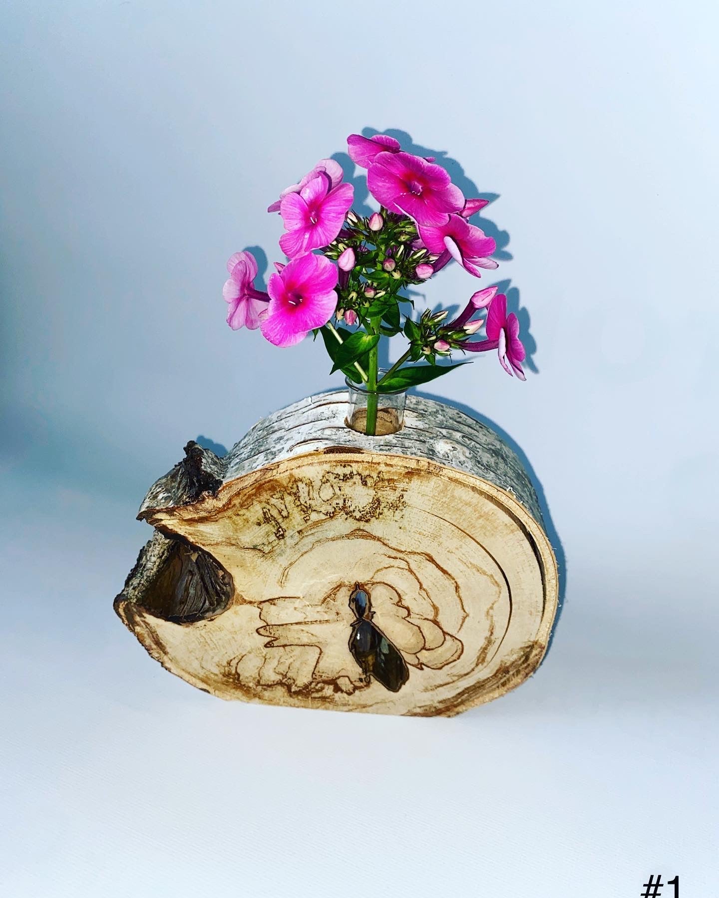 Holzvase